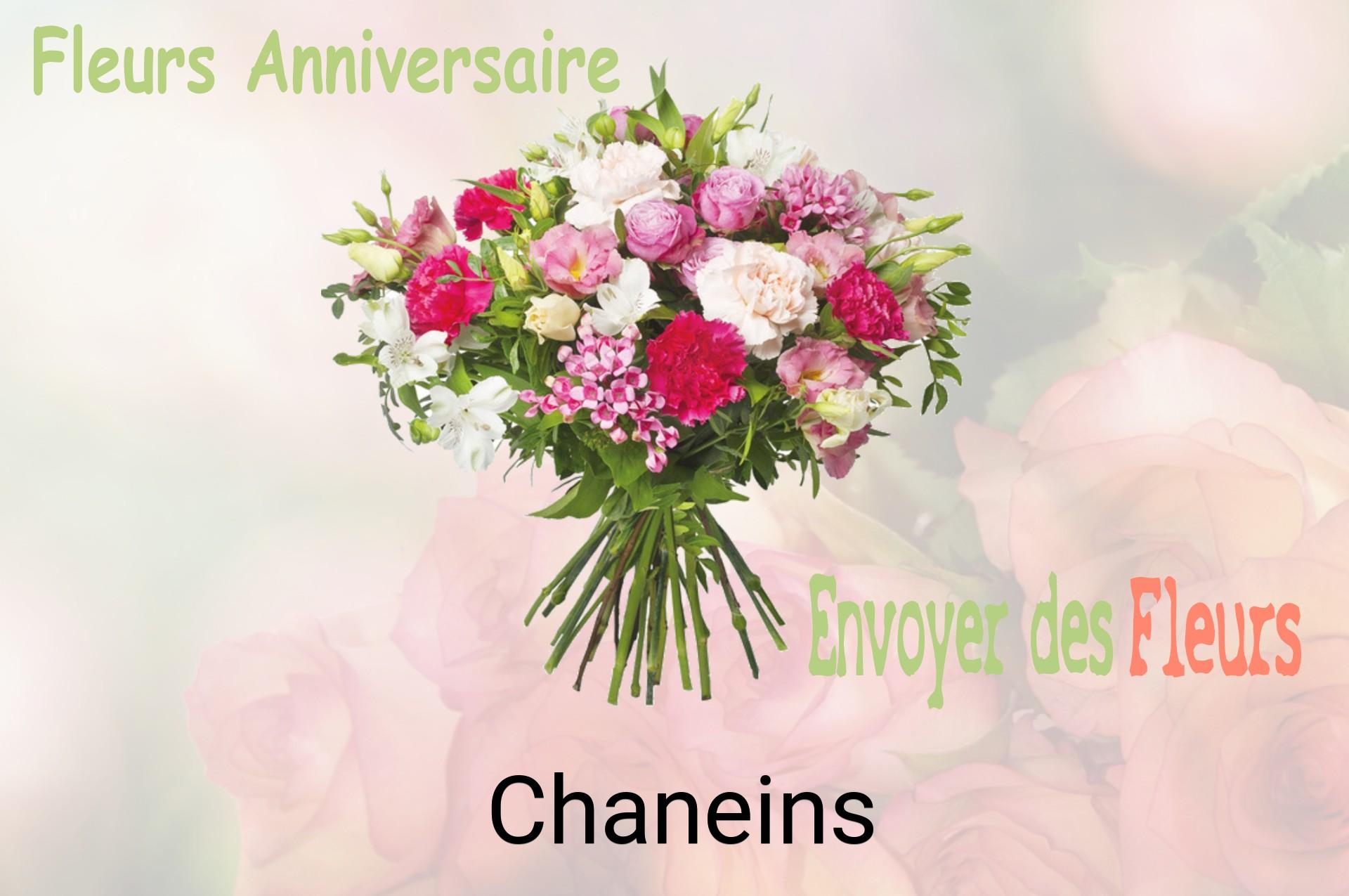 Bouquet de fleurs d’anniversaire livré à Chaneins